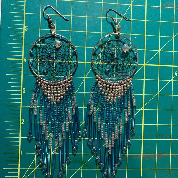 Dream catcher earrings - Picture 3 of 3